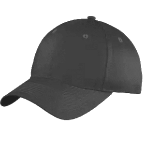 5panel Mid Profile Baseball Cap in black for digital printing in Washington DC