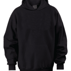 blank black pullover hoodie for custom printing in washington DC